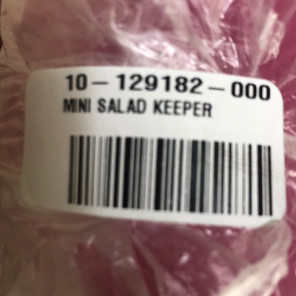 TUPPERWARE Mini Salad Keeper w/ dressing topping keeper & FREE Bonus Tote bag!!! - Picture 8 of 11